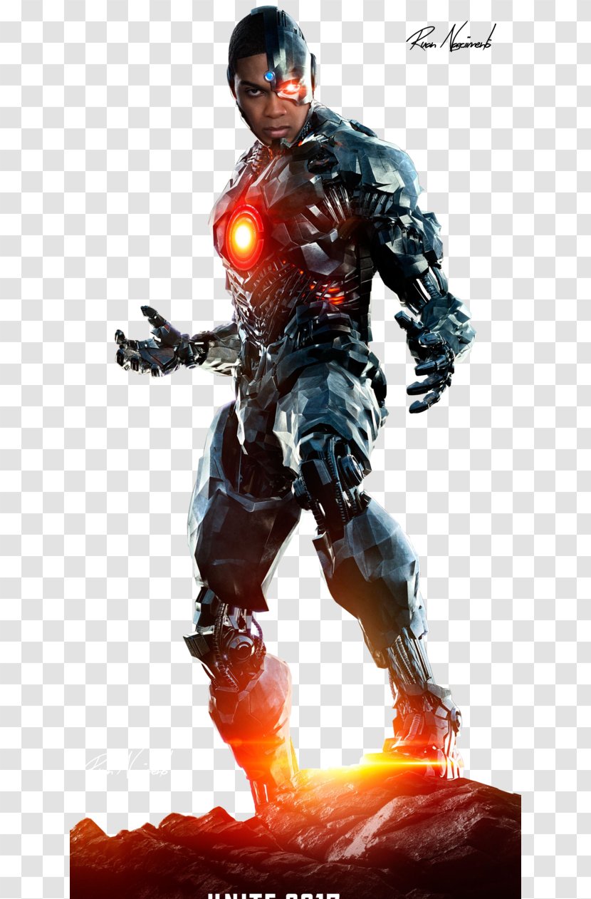 Cyborg The Flash Aquaman Diana Prince Poster - Fictional Character - Terminator Transparent PNG