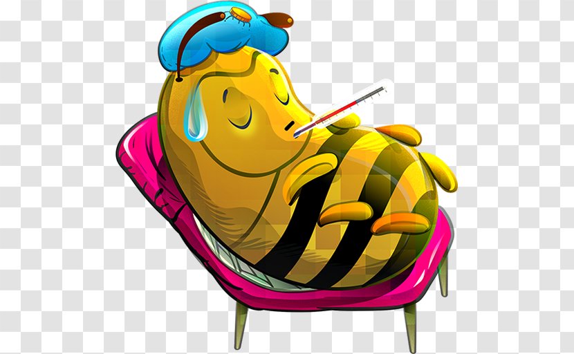 Apidae ICO Icon - Bee - Cartoon Transparent PNG