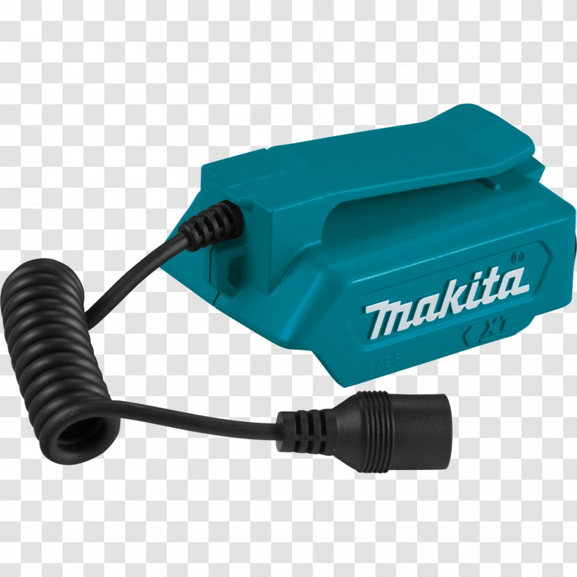 Makita Battery Charger Tool Hammer Drill USB - Cable Transparent PNG