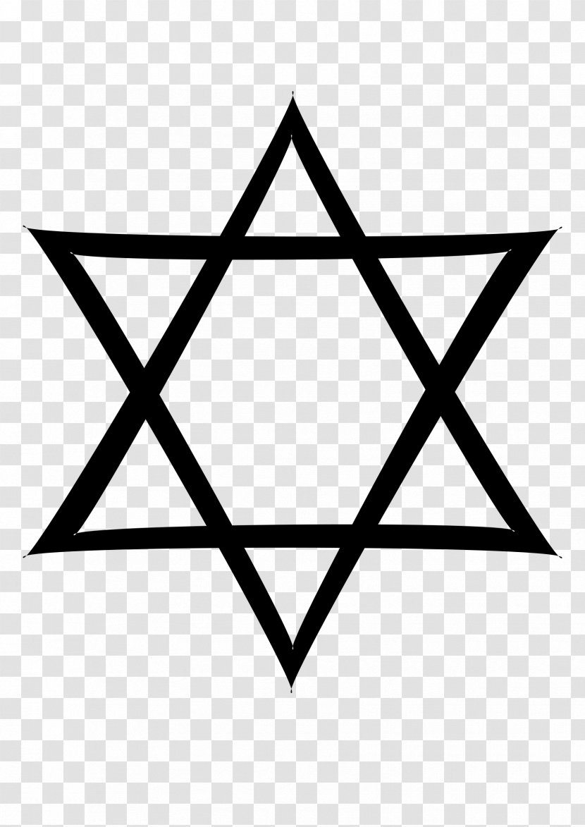 Star Of David Judaism Religion Hexagram Religious Symbol - Polygons In Art And Culture Transparent PNG