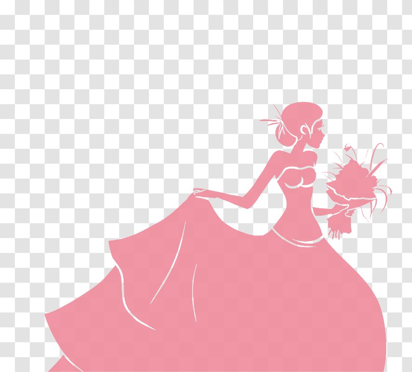 Wedding Invitation Bridegroom - Silhouette - Take The Bride's Transparent PNG