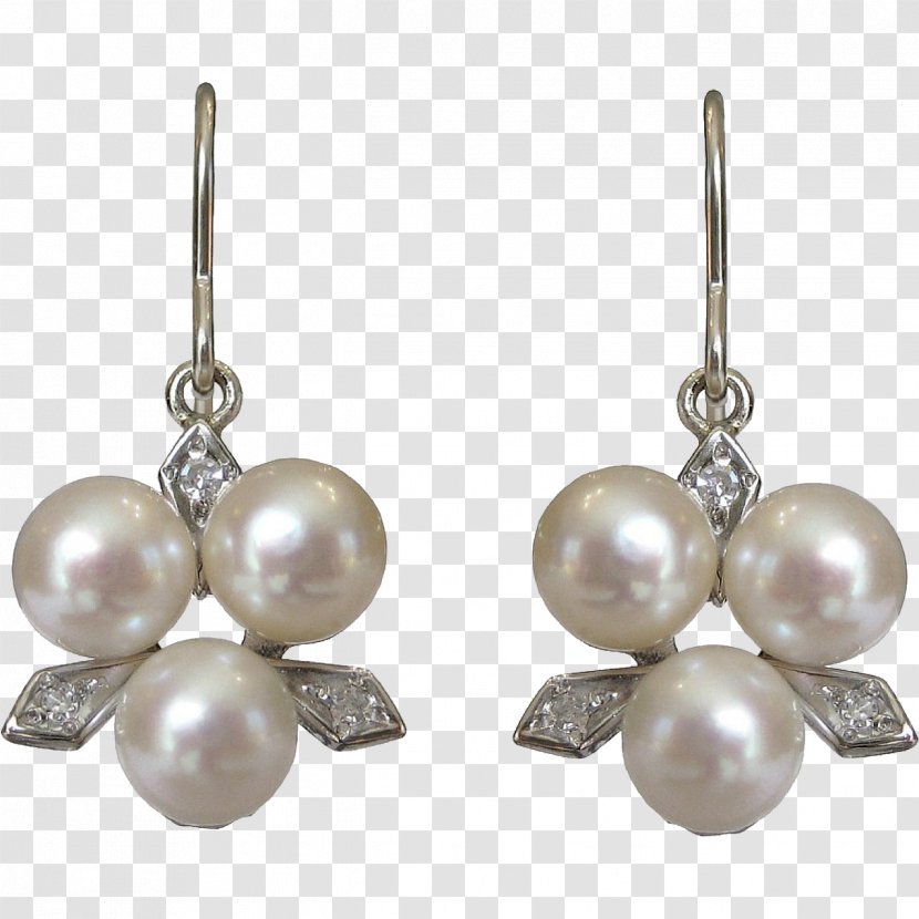 Pearl Earring Body Jewellery Gold Transparent PNG
