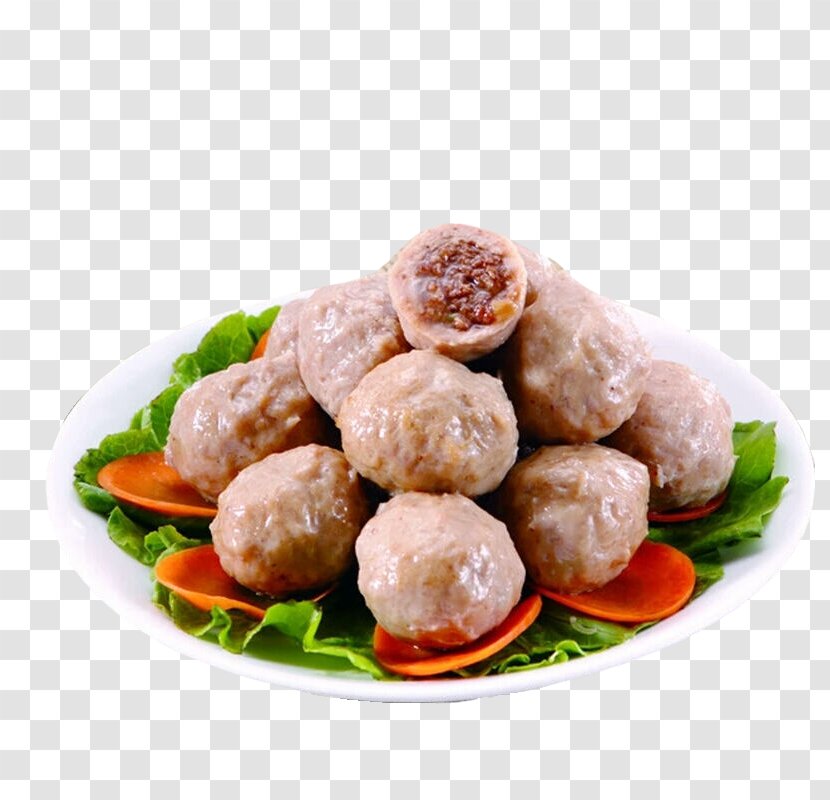 Meatball Beef Ball Pork Stuffing Hot Pot - Meat - Meatballs Transparent PNG