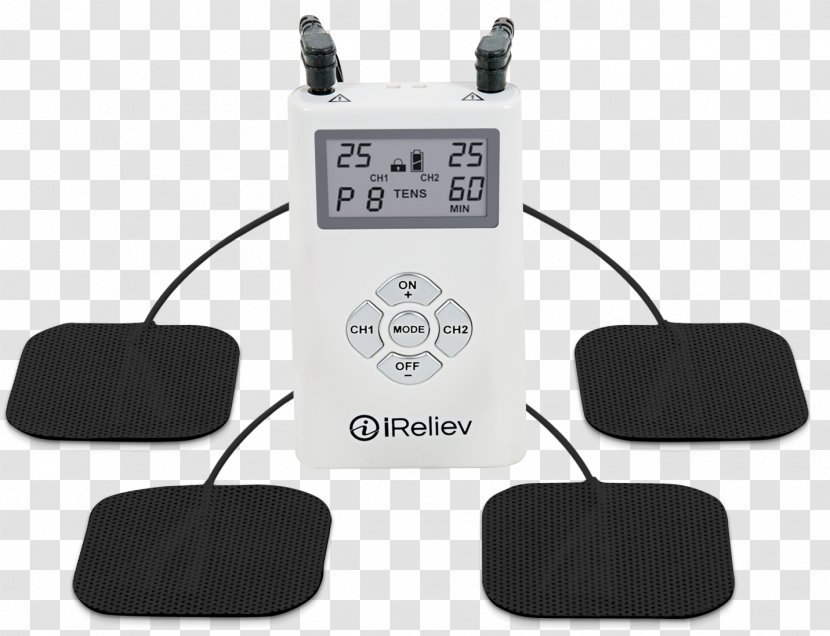 Electrical Muscle Stimulation Transcutaneous Nerve Pain Management Back - Electrotherapy Transparent PNG