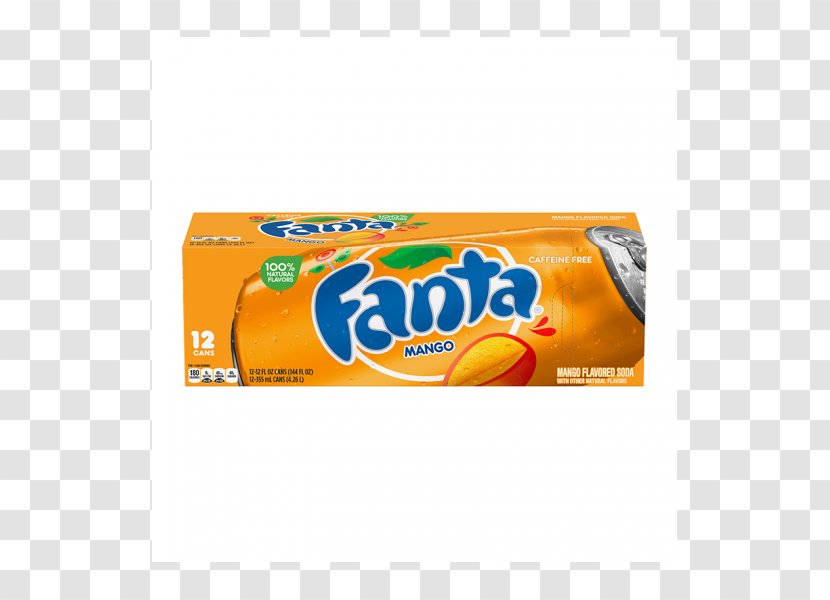 Fanta Fizzy Drinks Orange Soft Drink Lemon-lime Carbonated Water - Grapefruit - Punch Transparent PNG