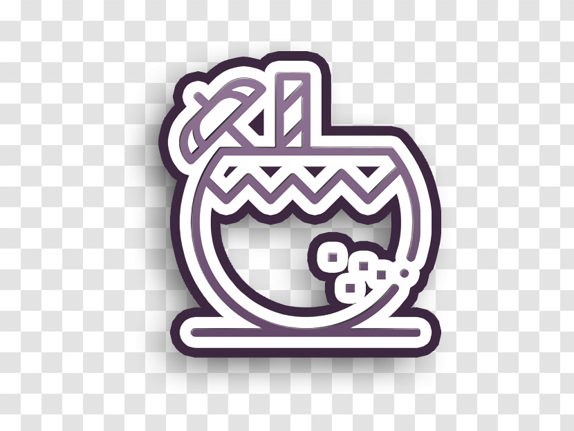 Fresh Icon Coconut Water Icon Beverage Icon Transparent PNG