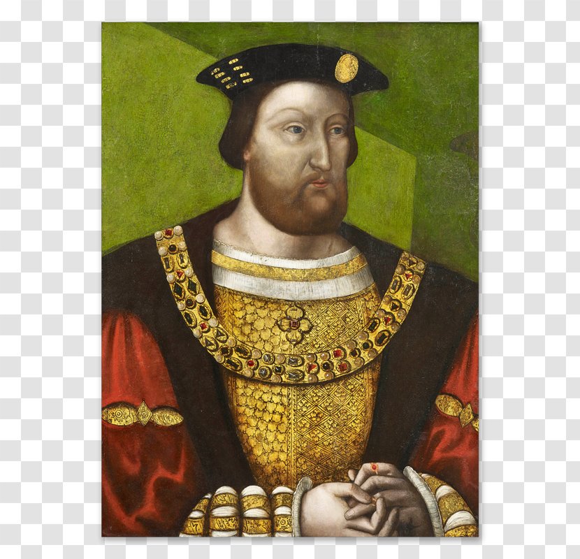 Portrait Of Henry VIII And His Six Wives House Tudor - Viii Transparent PNG