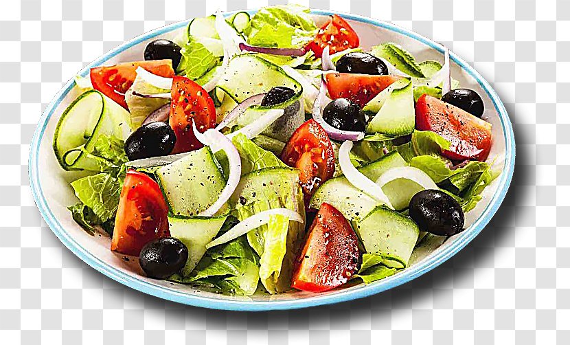 Greek Salad Cuisine Mediterranean Pastitsio - Side Dish Transparent PNG