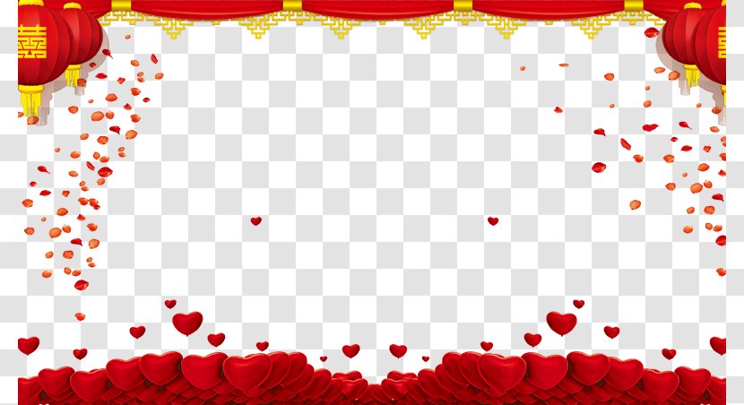 Red Wedding Clip Art - Pixel - Poster Background Transparent PNG