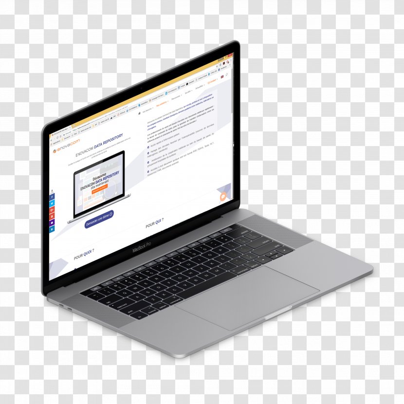 MacBook Pro Laptop Air Mockup - Macbook Transparent PNG
