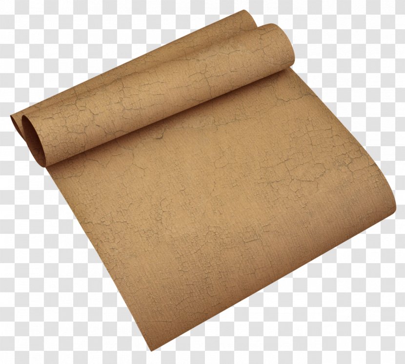 Paper Scroll Parchment Image Design - Flooring Transparent PNG