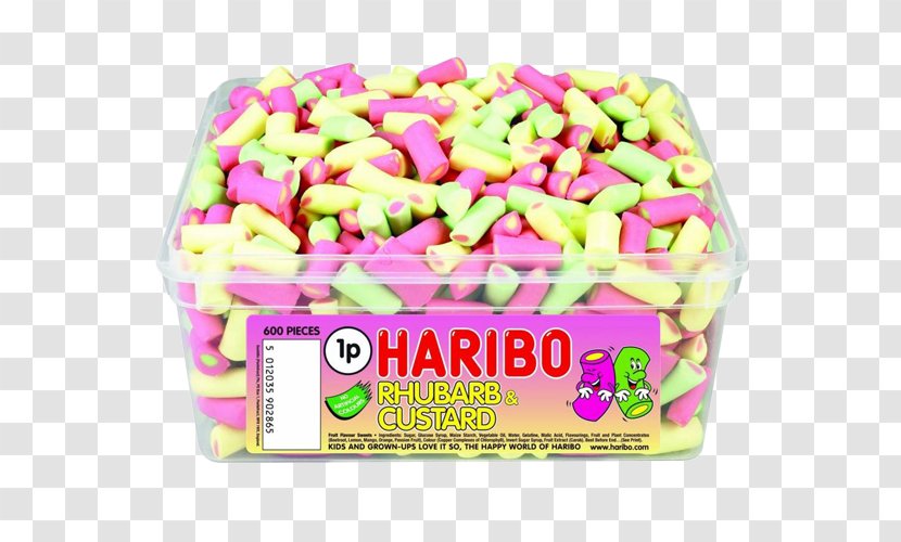 Gummi Candy Custard Haribo Jelly Babies Fraise Tagada - Bulk Confectionery Transparent PNG