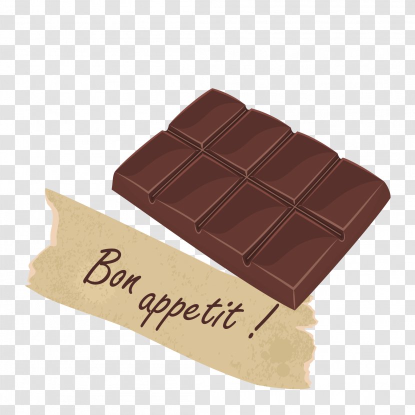 Chocolate Bar Praline Product - Block Transparent PNG