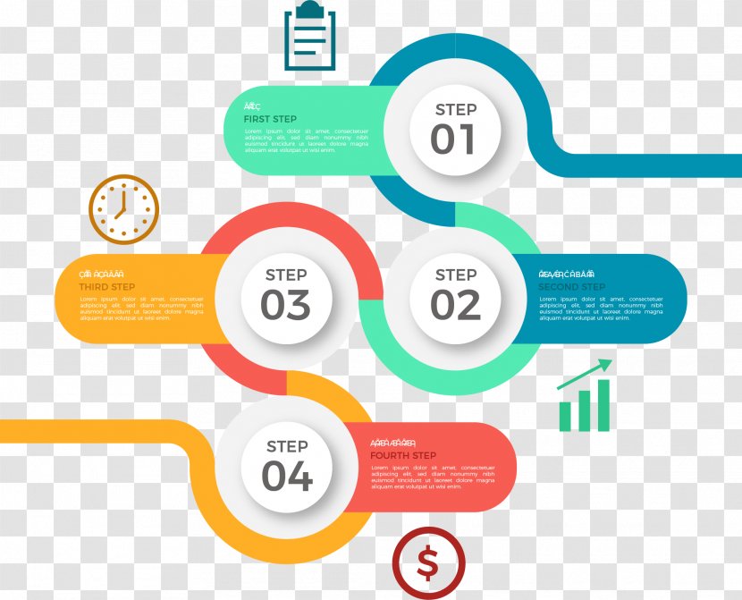 Infographic Business Process Design Illustration - Management - Flowchart Transparent PNG