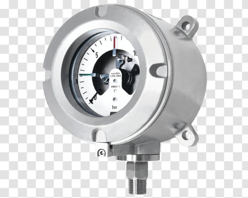 Gauge Pressure Measurement Switch Sensor - Meter - Thermometer Explosion Transparent PNG