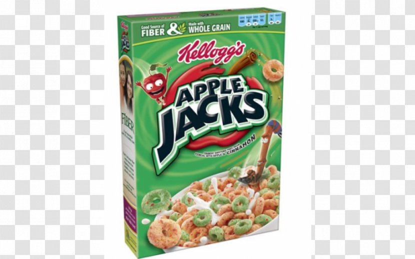 Breakfast Cereal Kellogg's Apple Jacks Transparent PNG
