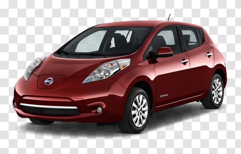 2015 Nissan LEAF Compact Car 2018 - Automotive Exterior Transparent PNG