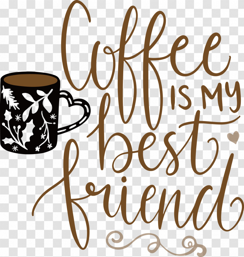 Coffee Best Friend Transparent PNG