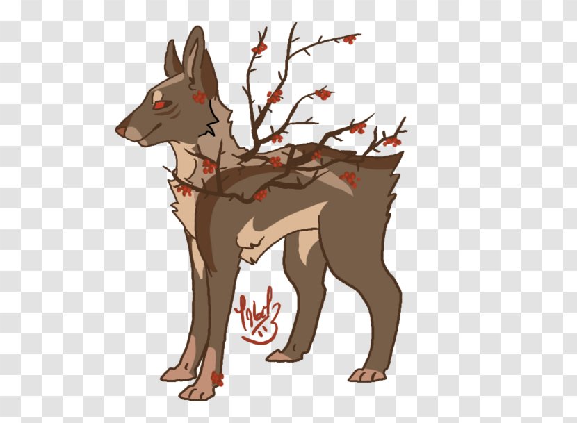 Dog Reindeer Cartoon Canidae - Animated Transparent PNG