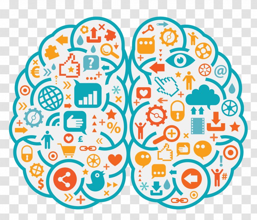 Social Media Human Brain Thought Transparent PNG