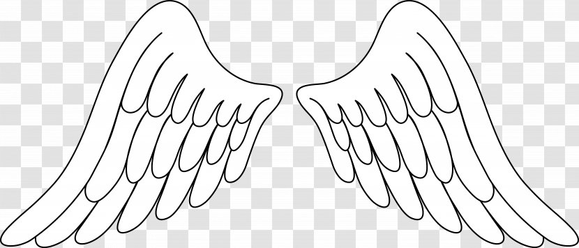 Angel Wing Clip Art - Flower - Office Cliparts Transparent PNG