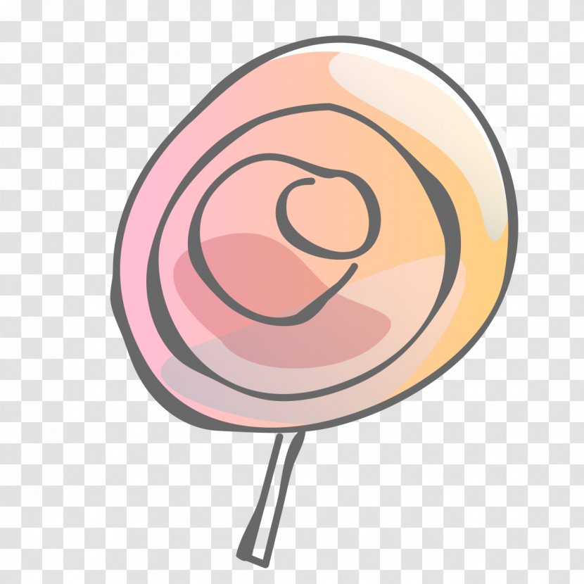Lollipop Color Loop Circle - Hand-painted Version Of The Transparent PNG