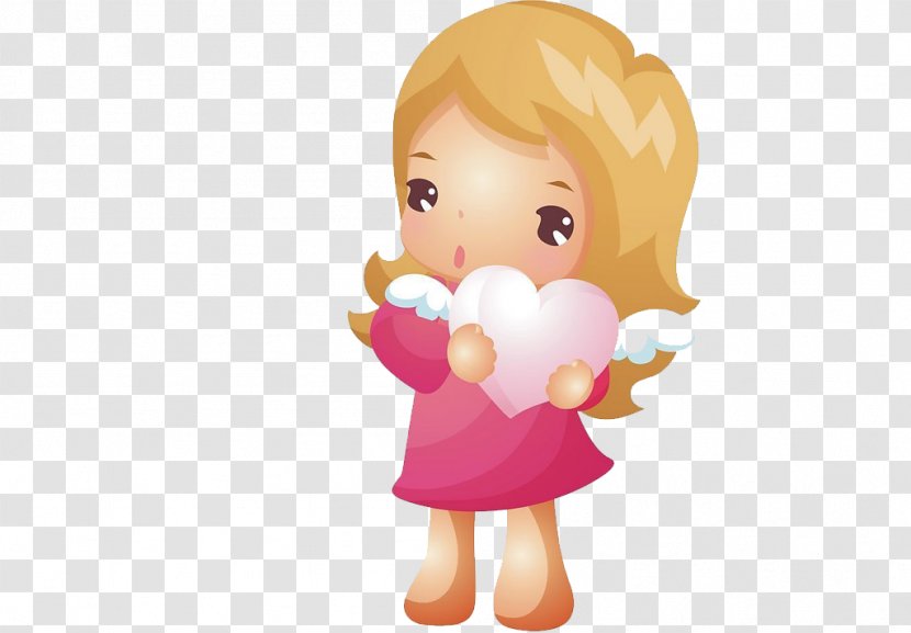 Cartoon Doll Cuteness Illustration - Cute Transparent PNG