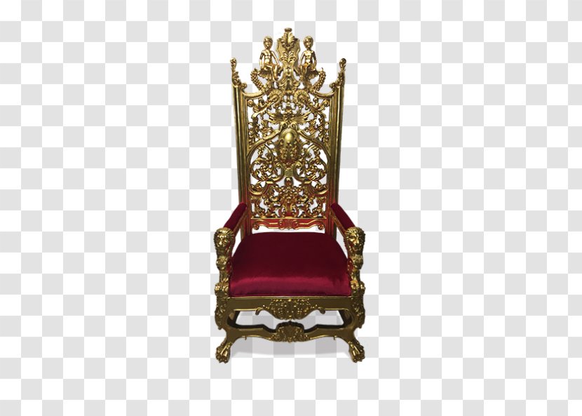 Throne Table Chair Seat Furniture - Queen Regnant Transparent PNG