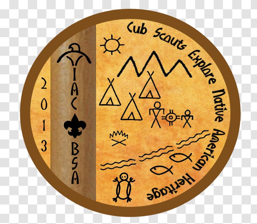 Font Child Clock Symbol Scouting - Native Americans In The United States - Tiger Cub Scout Worksheets Transparent PNG