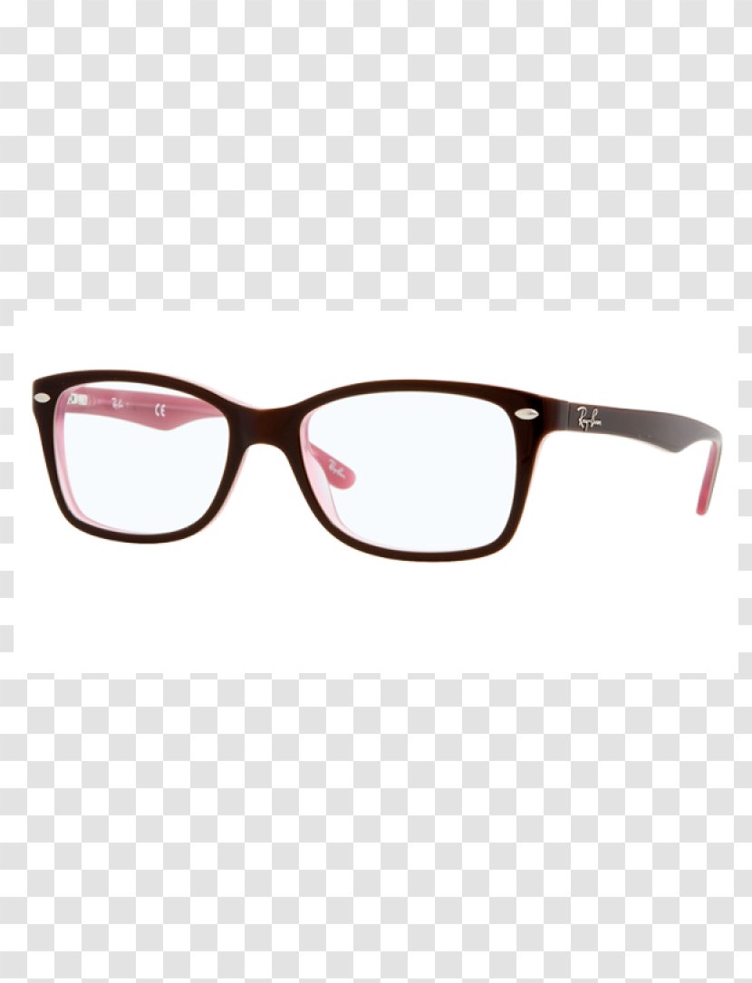 Ray Ban Eyeglasses RX 5228 Top Brown On Opal Azure Ray-Ban Sunglasses Goggles - Rayban - Glasses Transparent PNG