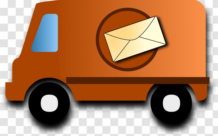Van Clip Art Mail Truck Car - Garbage - Robust Vector Transparent PNG