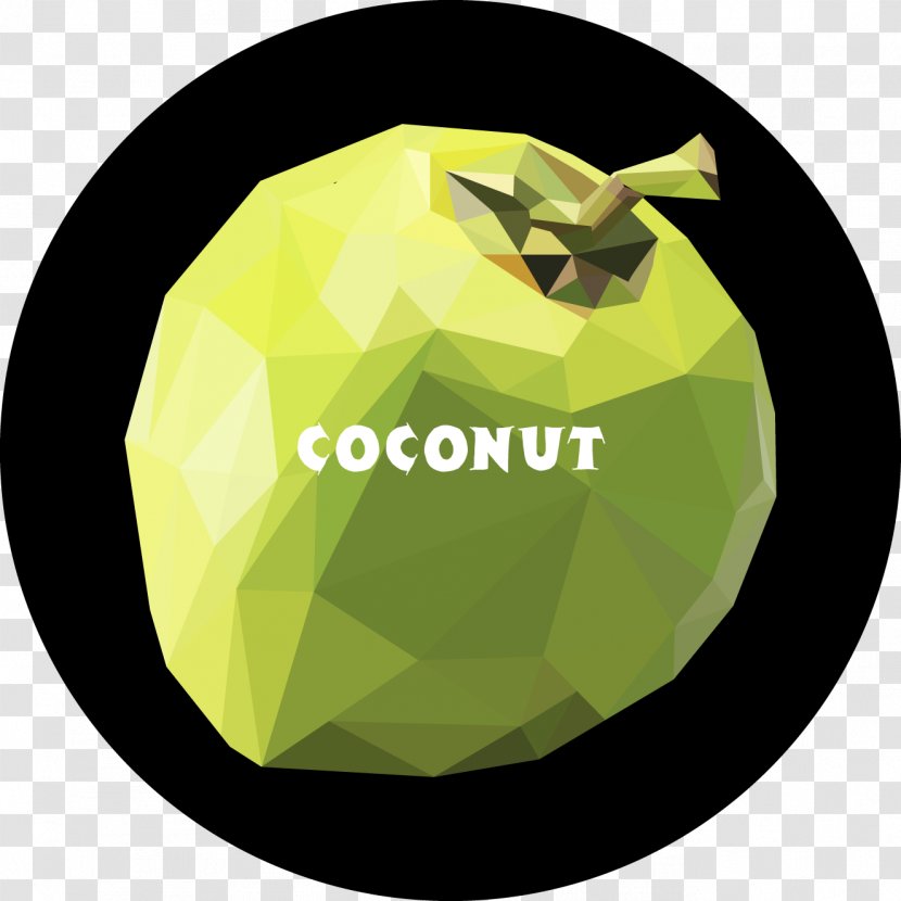 Green Brand Font - Coconut Meat Transparent PNG