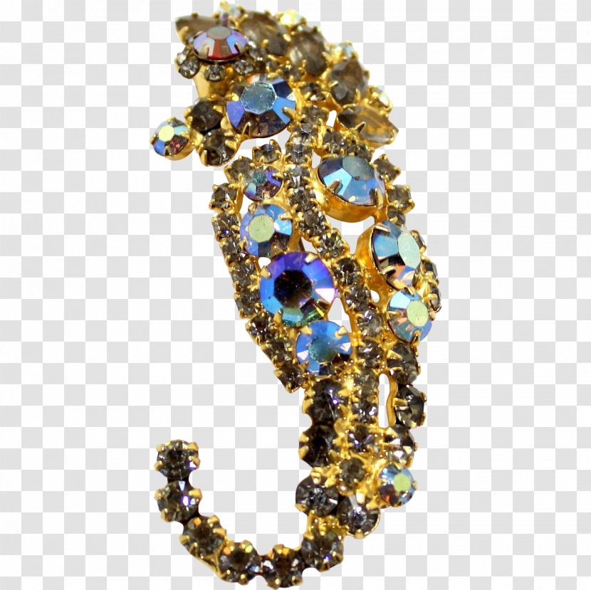 Jewellery Gemstone Clothing Accessories Brooch Necklace - Jewelry Making - Seahorse Transparent PNG