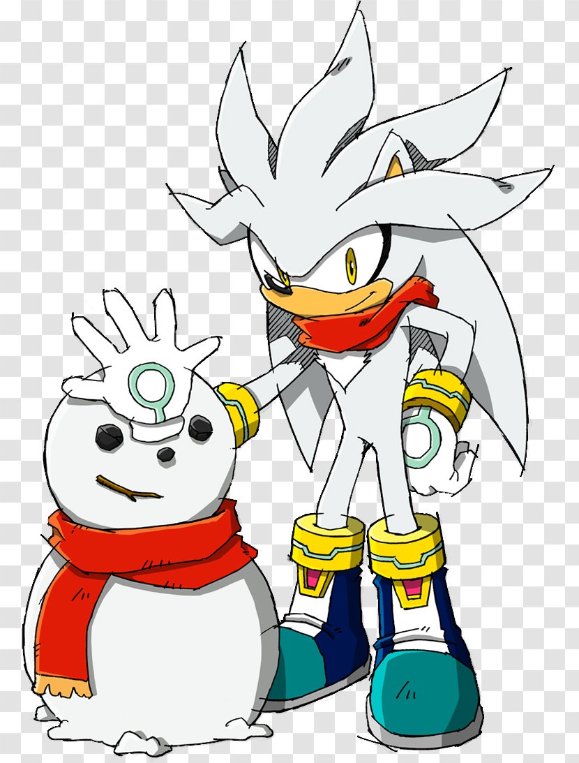 Sonic The Hedgehog And Secret Rings Dash Shadow - Make A Snowman Transparent PNG