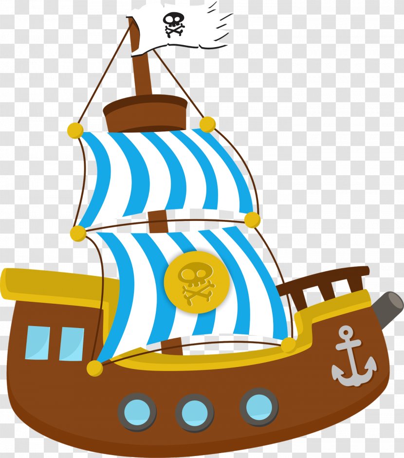 Piracy Ship Neverland Clip Art - Blog - Pirates Transparent PNG