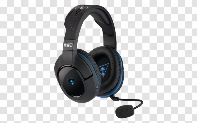 PlayStation 4 Turtle Beach Ear Force Stealth 520 Headset Corporation 3 - Playstation - Headphones Transparent PNG