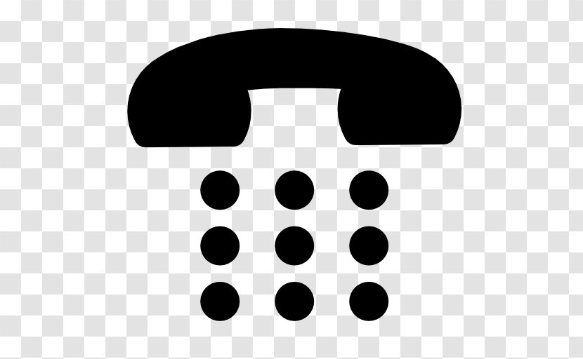 Telephone Cloud Communications Telephony - Monochrome - Symbol Transparent PNG