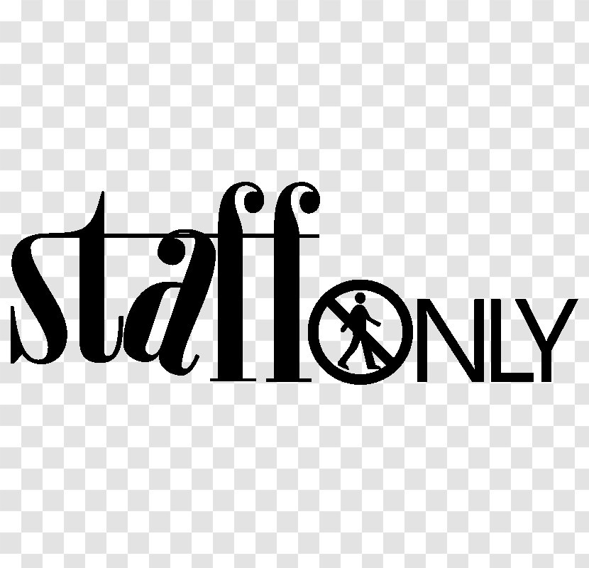 Logo Brand Font - Area - Staff Only Transparent PNG