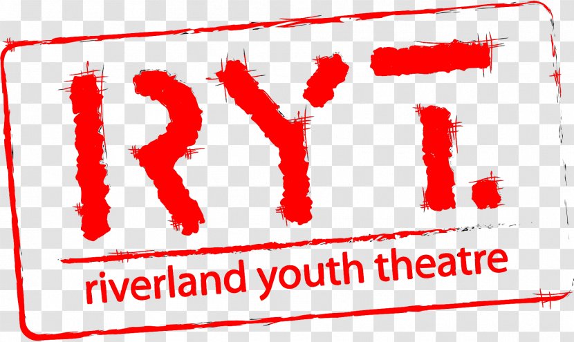 Logo Riverland Youth Theatre Line Brand Font - Point - Red Transparent PNG