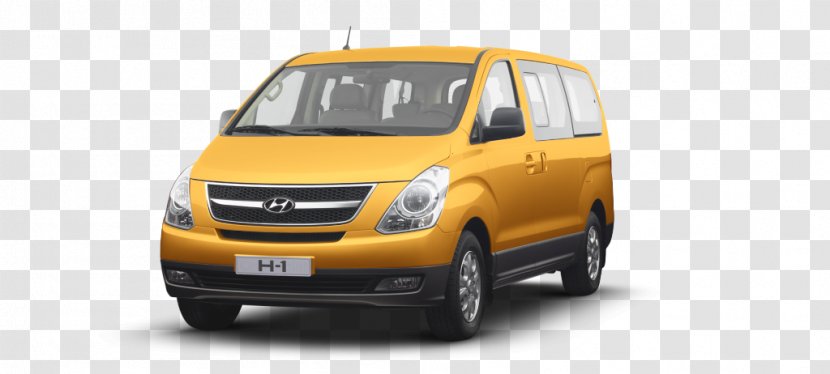 Compact Van Hyundai Starex Minivan Car - Santa Fe - H1 Transparent PNG