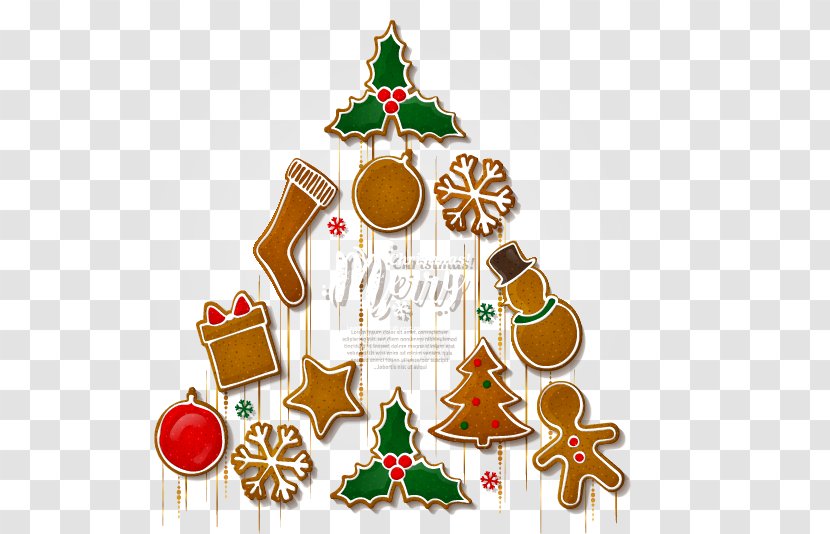Christmas Ornament Tree Card - Jigsaw Transparent PNG