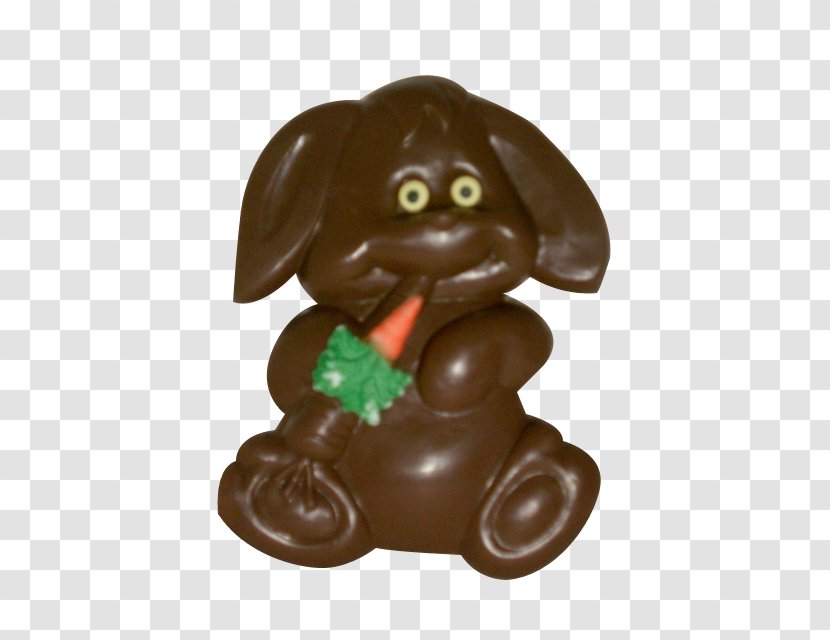 Puppy Figurine Brown Chocolate - Lebkuchen - Bunny Transparent PNG