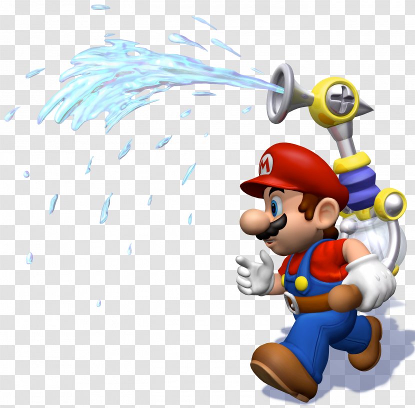 Super Mario Sunshine Galaxy GameCube 64 Video Games - Bros Transparent PNG