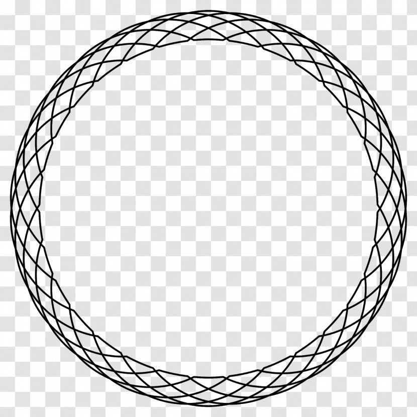 Decorative Borders Circle Clip Art - Concentric Objects Transparent PNG