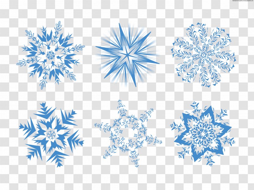 Snowflake White Christmas Clip Art - Snowflakes Clipart Transparent PNG