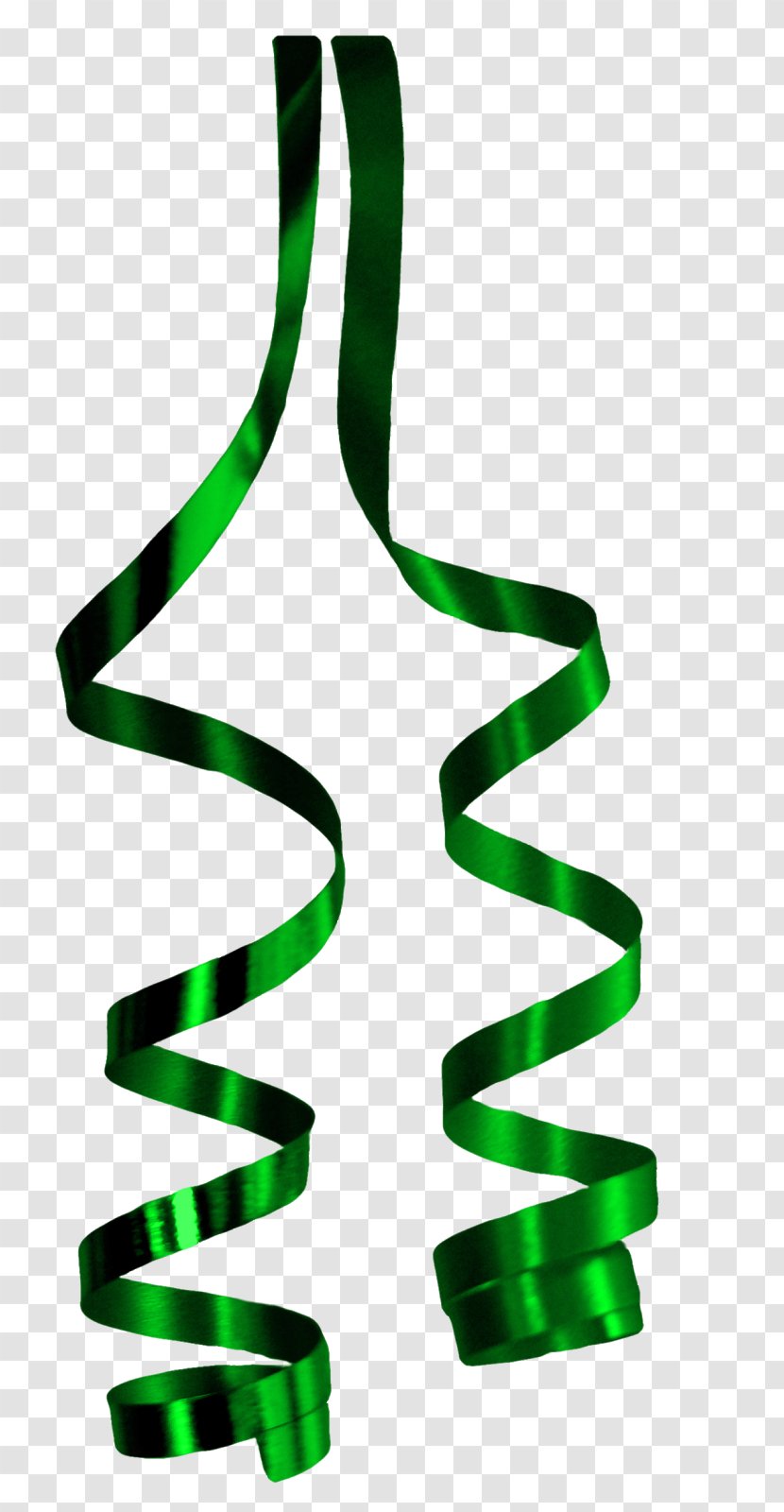 New Year's Day Christmas Eve Ribbon - Tree - Green Ribbons Tambourine Transparent PNG
