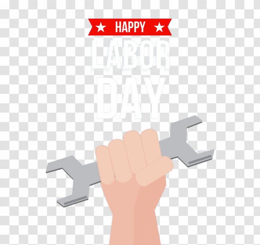 Wrench Labor Day Icon - Hand - US Cute Creative Transparent PNG