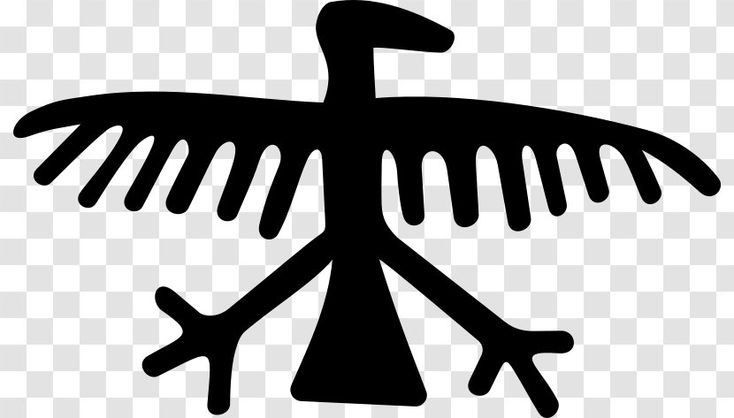 Petroglyph Coso Range Bird Transparent PNG