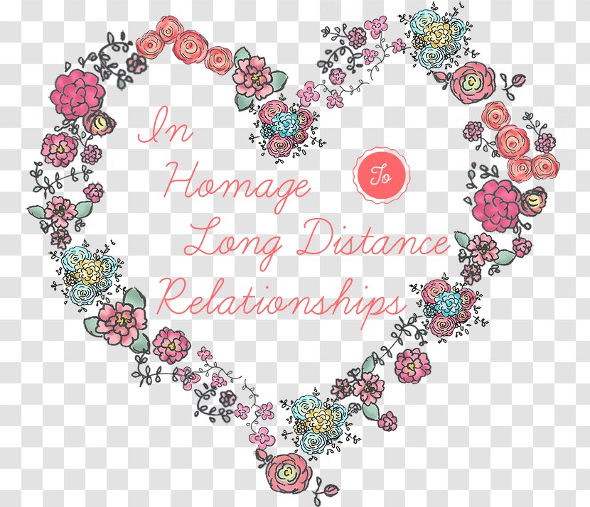 Body Jewellery Necklace Pink M Valentine's Day - Jewelry Making - Long Distance Relationship Transparent PNG
