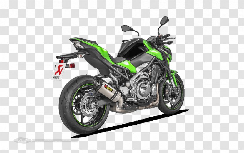 Exhaust System Akrapovič Kawasaki Z1 Heavy Industries Motorcycle - Automotive Design Transparent PNG